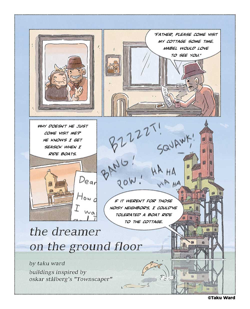 The Dreamer on the Ground Floor page 1