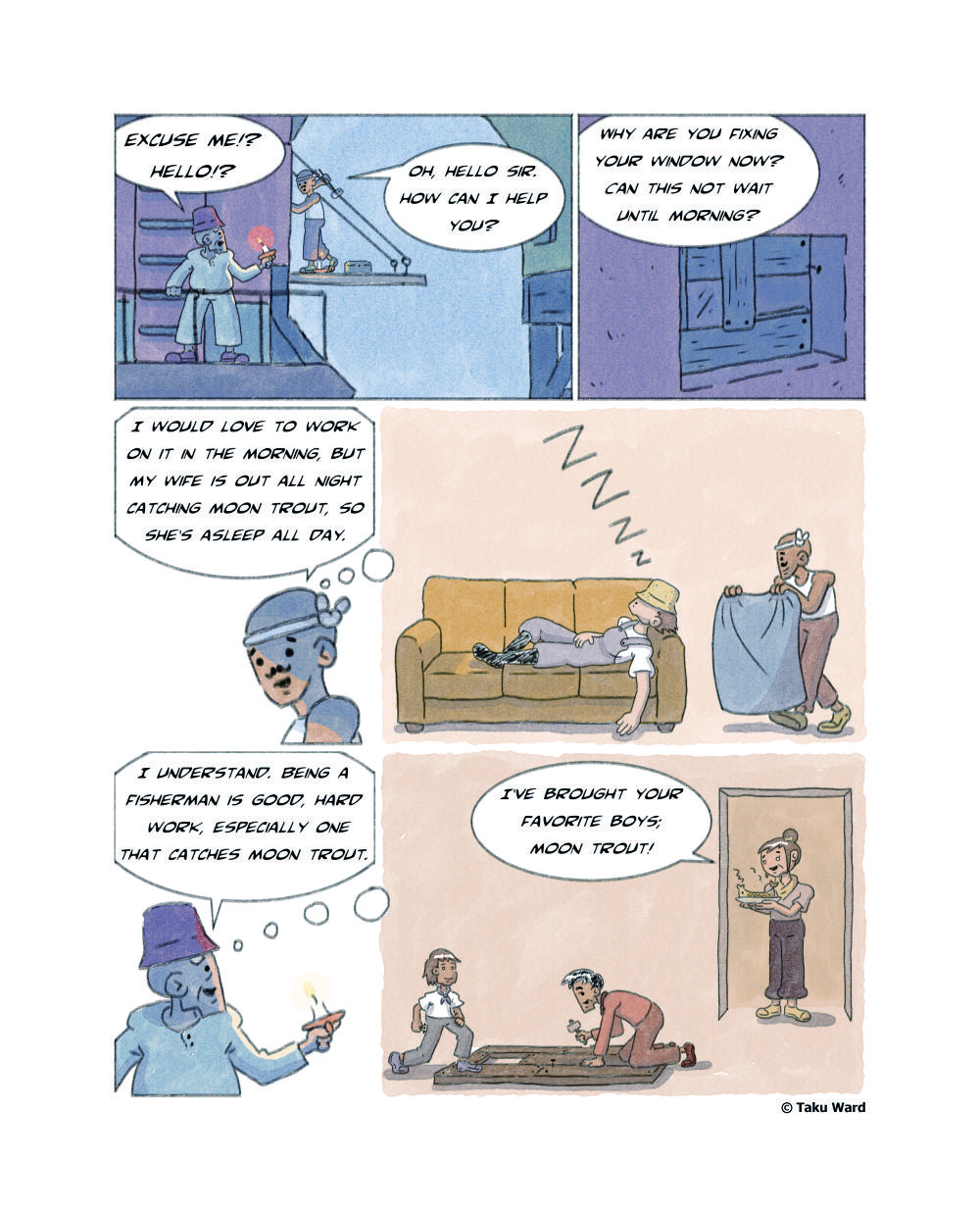 The Dreamer on the Ground Floor page 8