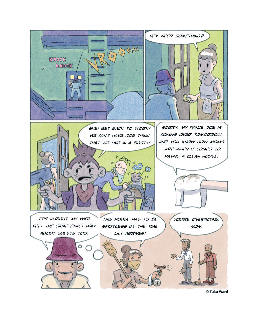 The Dreamer on the Ground Floor page 9