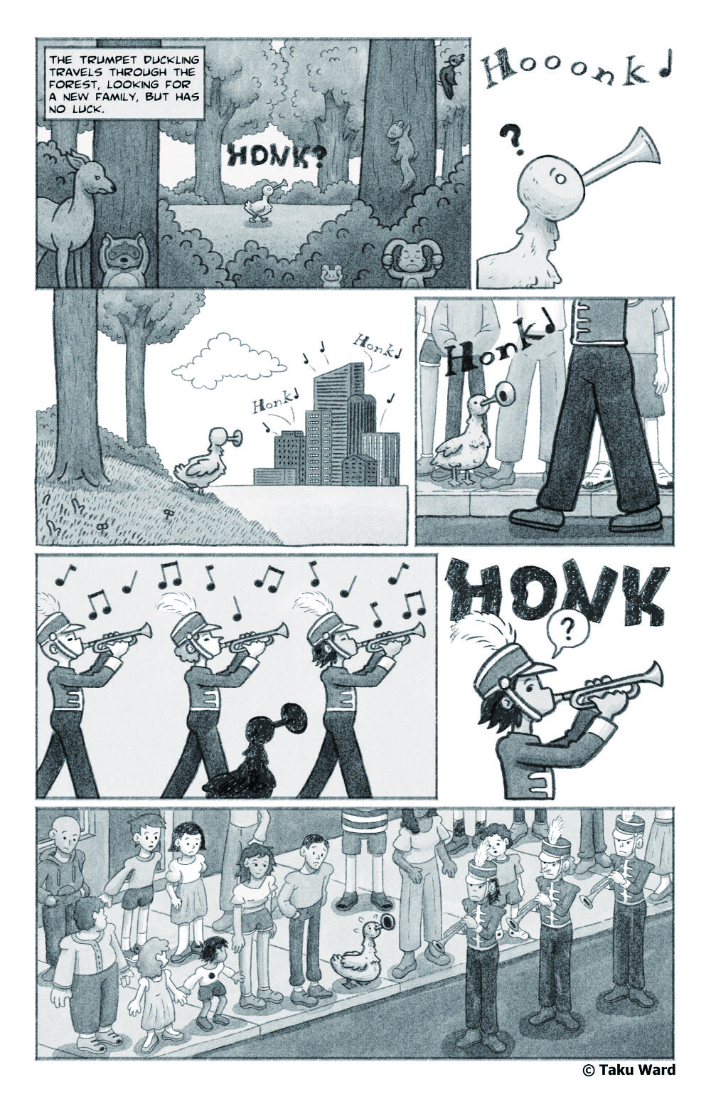 Trumpet Duckling Page 3